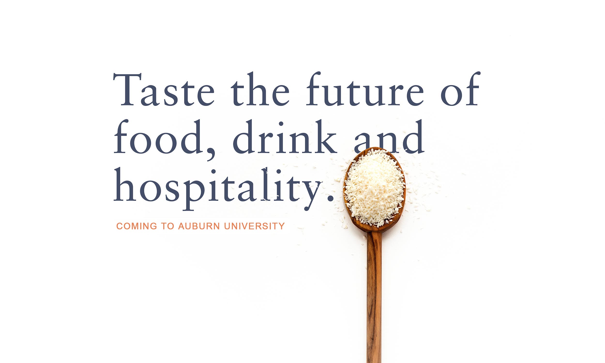 Taste the future of food, drink and hospitality.